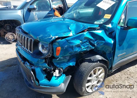 2020 Jeep Renegade Latitude 4X4 from USA, damaged, VIN ZACNJBBB3LPL02553